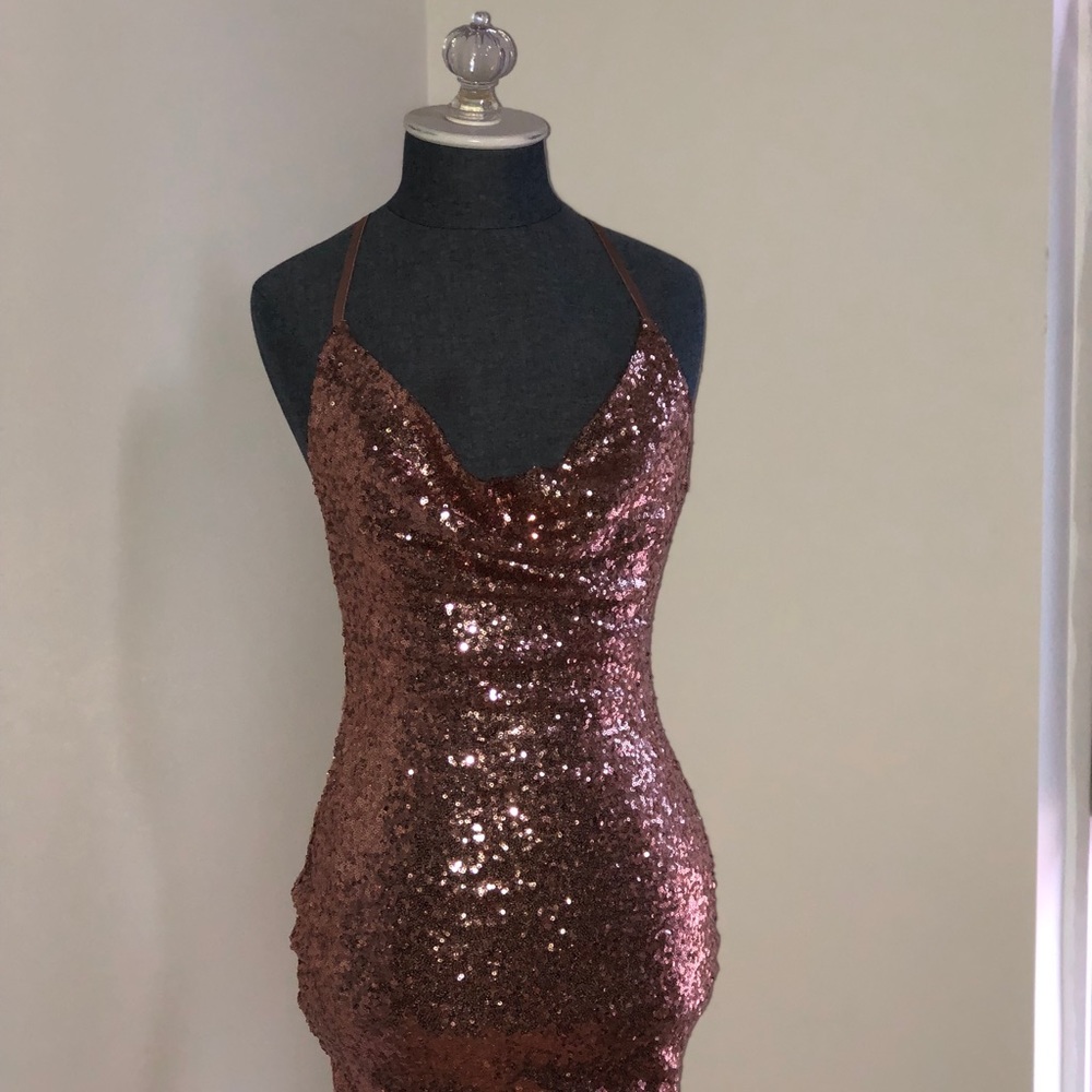 COPY - Start the Show Sequin Dress